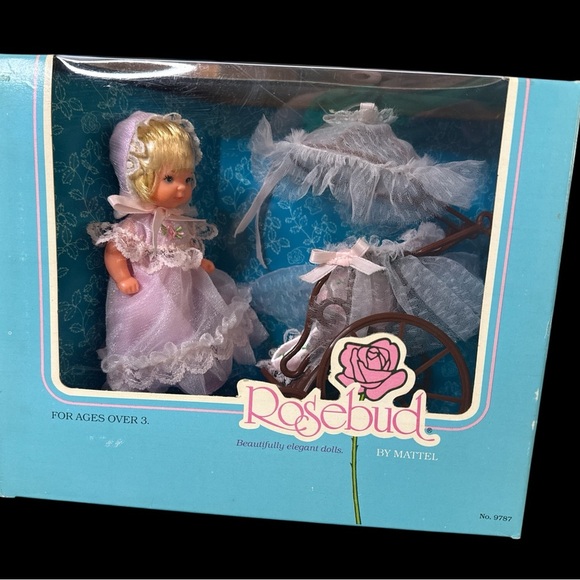 Mattel Rosebud Doll in Lavender Dress - Picture 1 of 4